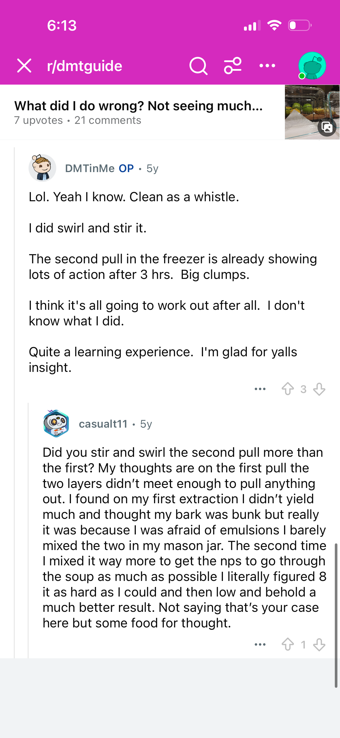 Making DMT - Reddit Thread cont 2